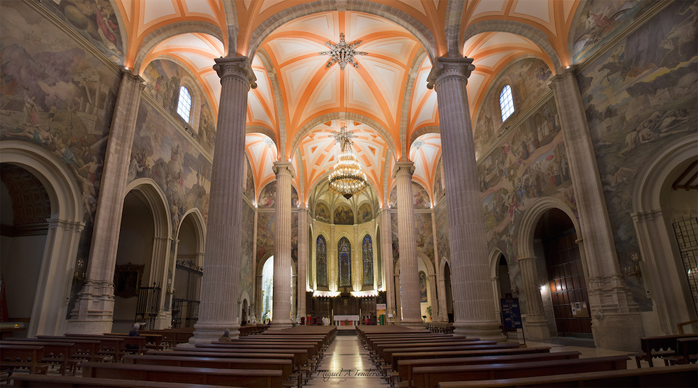 Interior de la catedral de Albacete