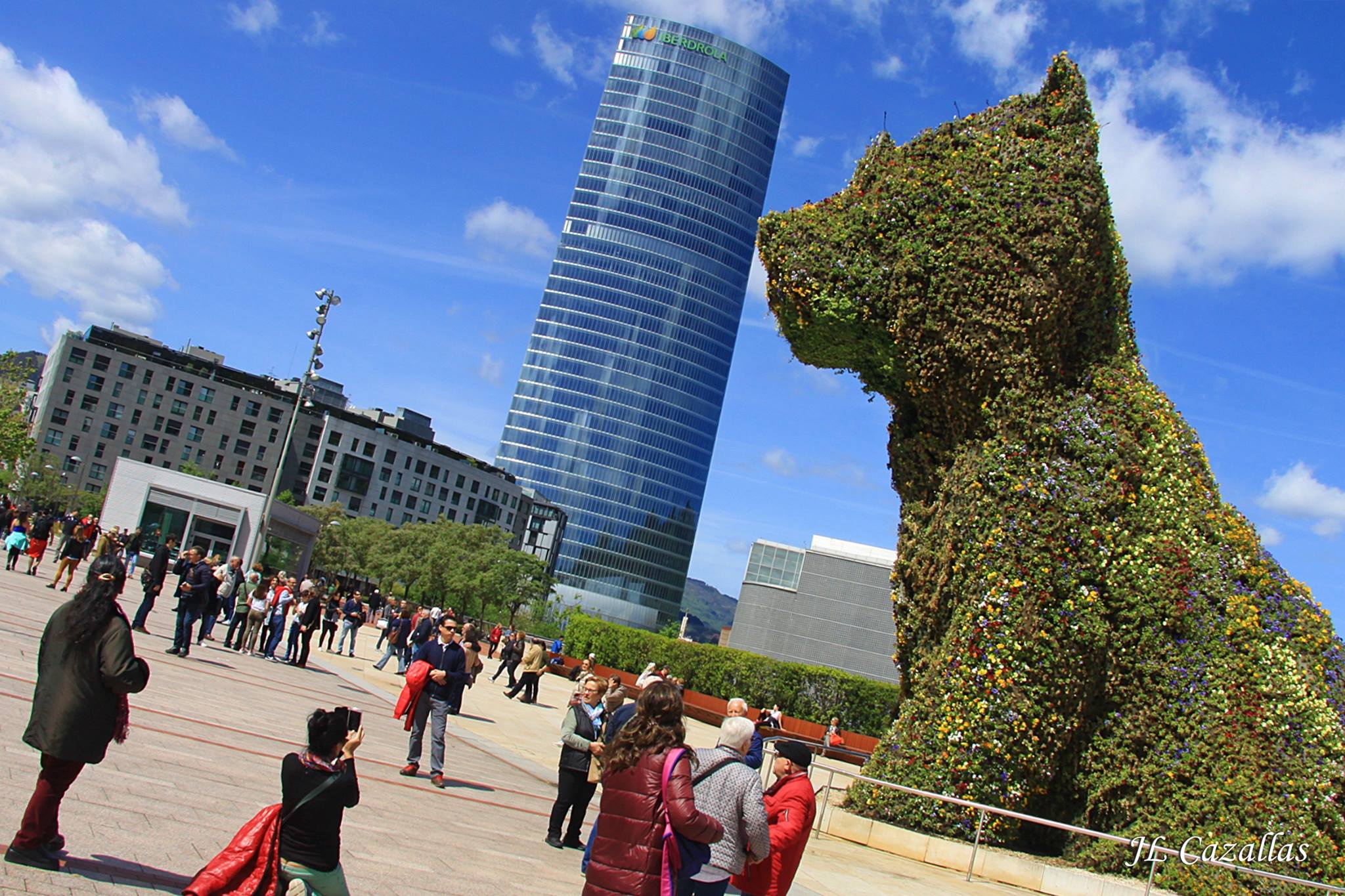 Escultura Puppy Bilbao