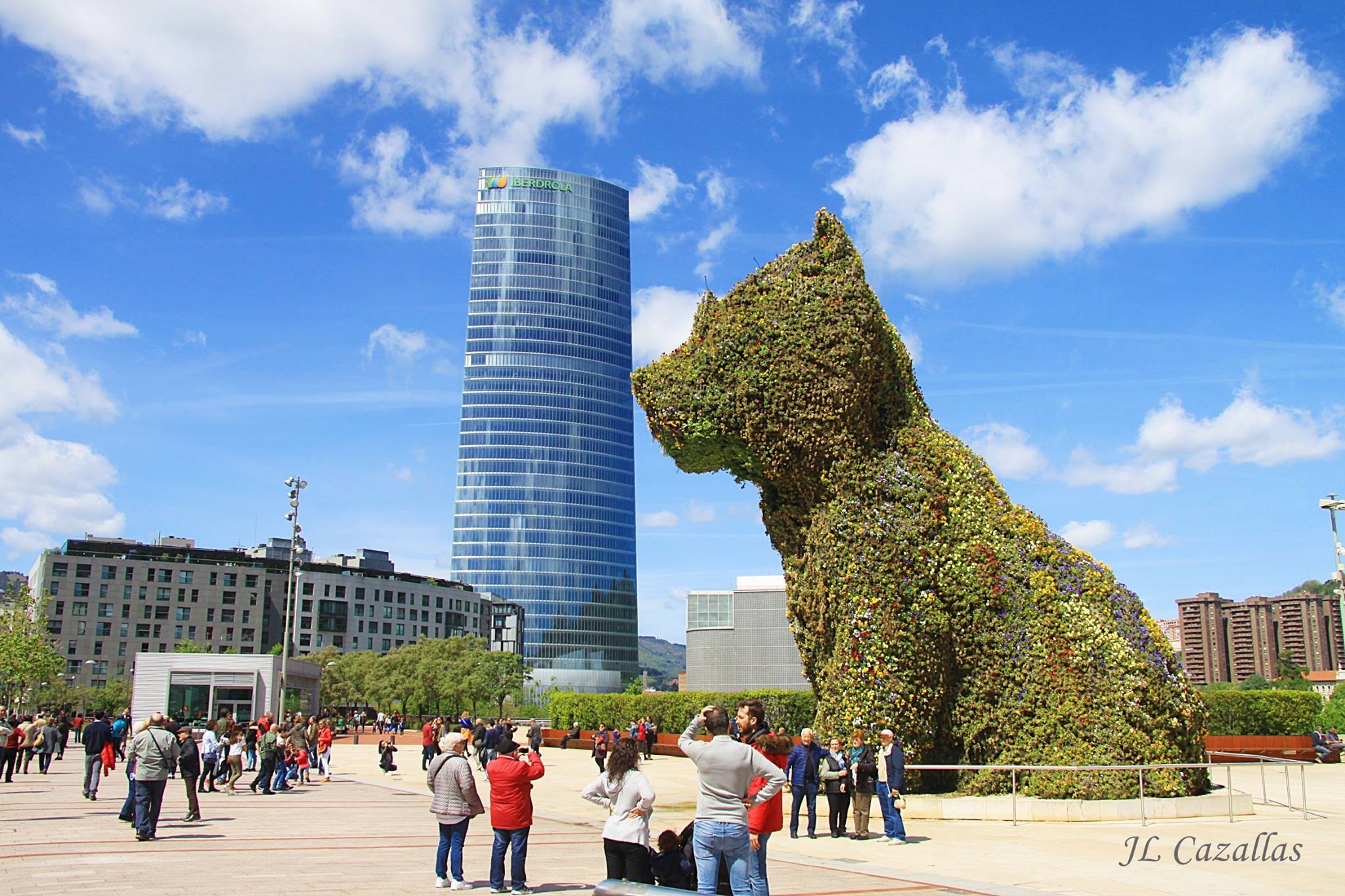 Escultura Puppy Bilbao
