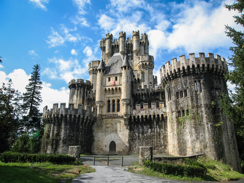 Conocemos el Castillo de Butrón en Gatika, Vizcaya