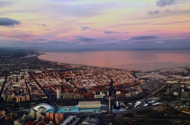 Valencia a vista de pájaro por François Ducourant