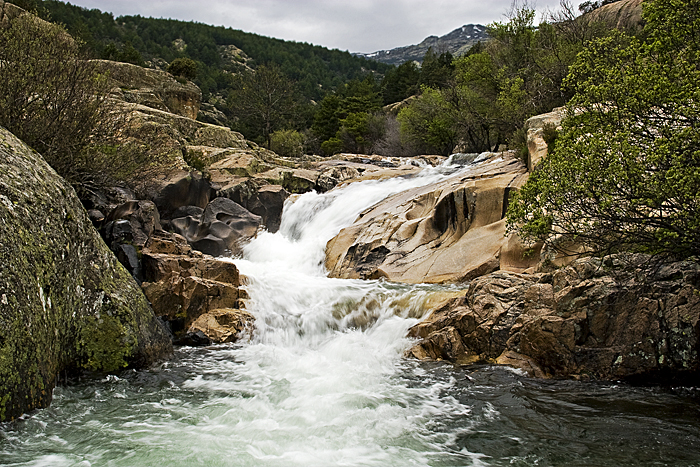 La salida de Charca Verde