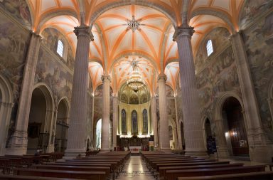 Interior de la catedral de Albacete