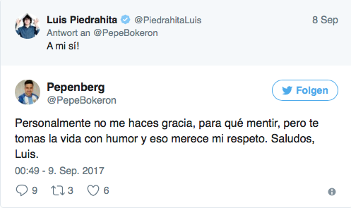 Tuitero tenia ganas darle Luis Piedrahita. No pierdas respuesta
