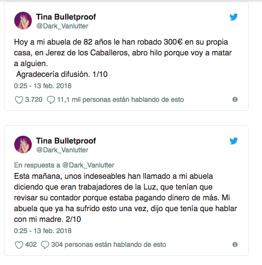 Las redes sociales se vuelcan con una anciana de Jerez a la que han estafado