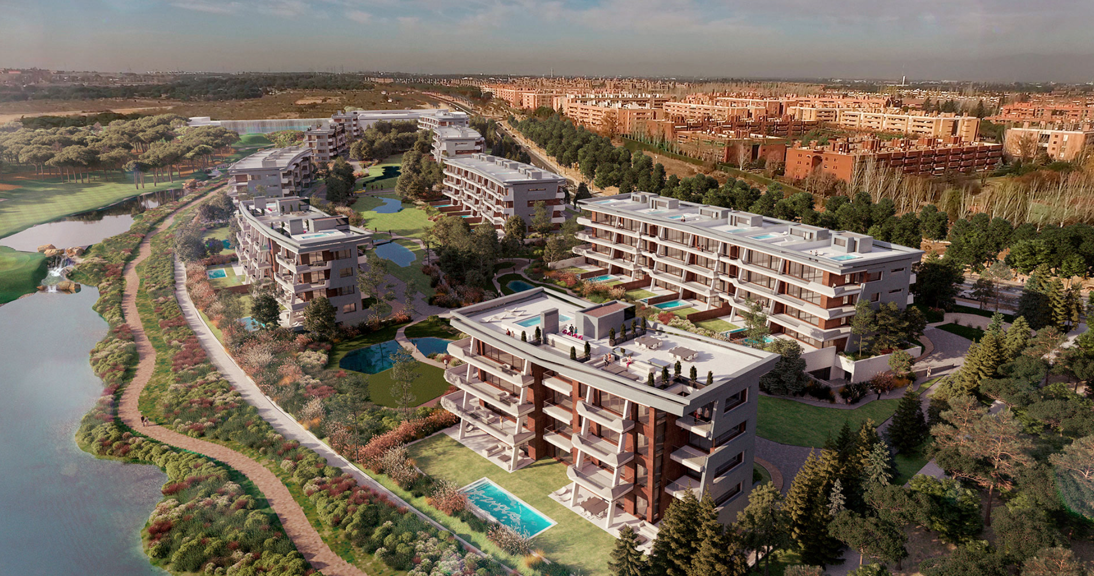 La Finca el barrio de las casas para los más ricos y famosos