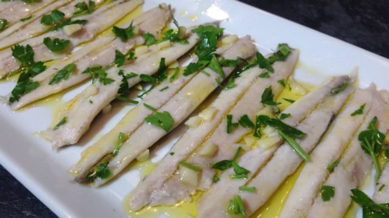 Receta Boquerones en Vinagre